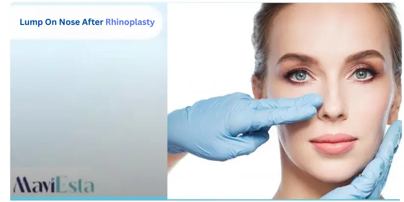 lump on nose after rhinoplasty