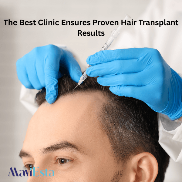 The Best Clinic Ensures Proven Hair Transplant Results 