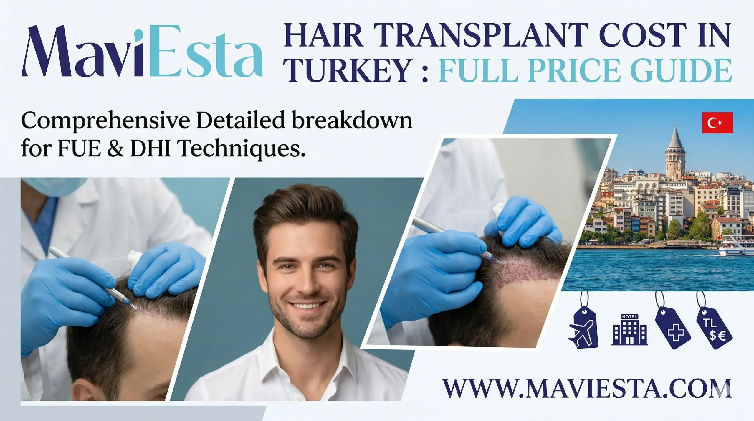 Hair Transplant Cost in Turkey