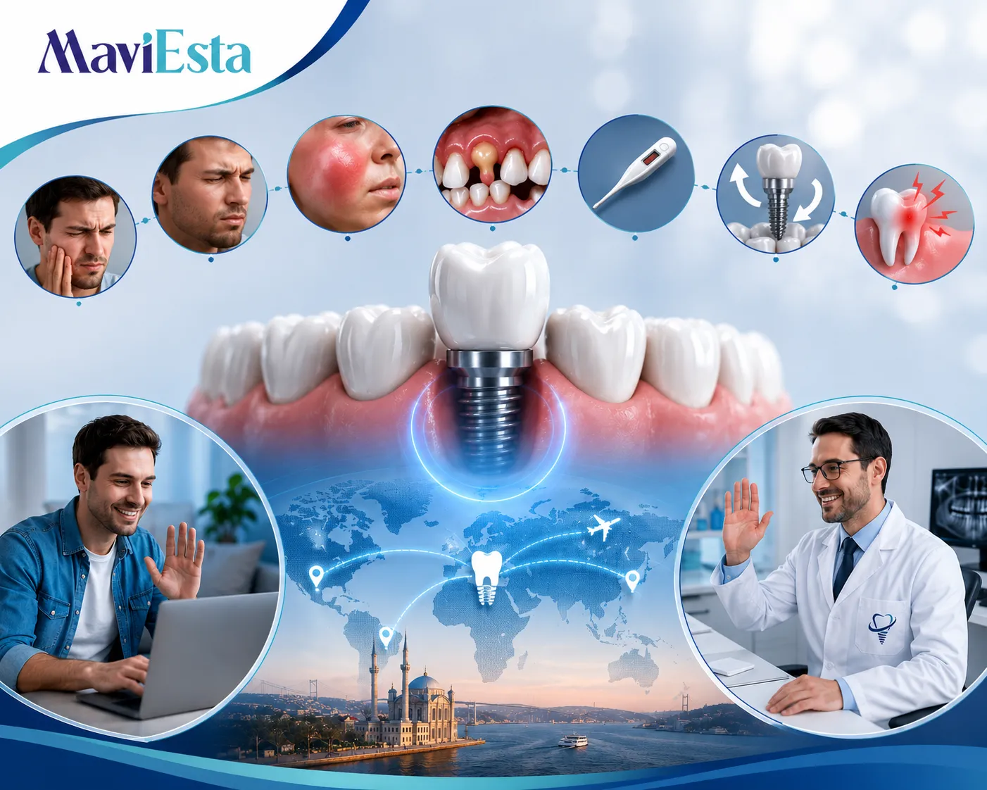 After Dental Implant Crown